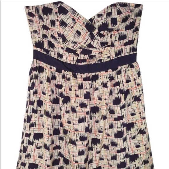 Anthropologie Burlapp Silk Dress Size 4 - Picture 8 of 8